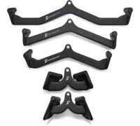 Strongology Lat Bar PULL DOWN Bar Attachments, Fitness, Cable Weightlifting Use in Black | Size: Standard Strongology Black Standard