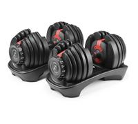 Strongology RELENTLESS24 Home Gym Pair Adjustable Dumbbell up to 24kg in Black Strongology Black