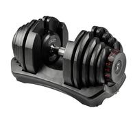Strongology RELENTLESS40 Home Gym Single Adjustable Dumbbell up to 40kg in Black Strongology Black