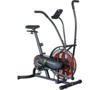 Strongology SCORPION Assault Bike - Compact Home Fitness Stationary Bike for Full Body Workouts with Smooth Fan Resistance and LCD Display