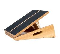 StrongTek Extra Large Wooden Slant Board, Adjustable Incline Board and Calf Stretcher, Stretch Board, Extra Side Handle 16 X 18 Inches, 5 Positions (500 LB Capacity)