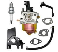 Strongthium 196cc 212cc 224cc Generator Carburetor for Honda Champion Predator 3500 4000 4375 Generac 3250 3300 3600 Wen Westinghouse Firman Duromax Chicago Pulsar Ryobi with Insulator Spark Plug kit