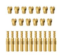 Strongthium 24 Pcs Carburetor Jet Kit for Nibbi Keihin FCR-MX PE PJ PZ PWK CVK GY6 99101-393 N424-21