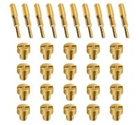 Strongthium 30 Pcs Carburettor Jet Kit Compatible with Mikuni HSR42 HSR45 HSR48 Large Round Main Jet N100.604 & VM28/486 Pilot Set Harley Davidson Kawasaki Z1 Suzuki GS