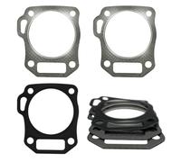 Strongthium 3Pcs 70mm GX160 Cylinder Head Gasket Set Bore Mix-Thickness 1.8mm & 1.5mm Graphite 1.2mm Iron Fits for Honda GX200 196cc 212cc 224cc Lifan Loncin Hyundai Petrol Generator Pressure Washer