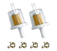 Strongthium 6mm 1/4'' Inline Fuel Filter Kit Compatible with Briggs & Stratton 691035 493629 84001895 794079 56002 Toro Craftsman MTD Kawasaki FH430V