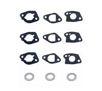 Strongthium Carburetor Mounting Gasket Set Compatible with Honda GX160 GX200 168F 170F Lifan 196cc 212cc Clone Engines Go Kart Cement Mixer & Pressure Washer Replaces 16221-ZH8-801