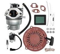 STRONGTHIUM GCV160 Carburetor Parts Tune Up Kit + Pull Start Assembly + Ignition Coil + Spark Plug + Air Filter +Throttle Springs