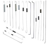 Strongthium GX Governor Throttle Return Springs Kit Carb Linkage Rod Springs Assortment for Honda GX160 270 390 Predator 196cc 200cc 212cc 224cc 420cc Briggs and Stratton Small Engines (Adjustable)