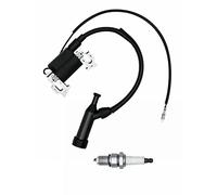 STRONGTHIUM Ignition Coil for Honda GX160 GX200 GX120 High Performance Coil with Spark Plug Fits 5.5HP 6.5HP 163cc 196cc 212cc Engines Generators Go Karts & Water Pumps Ref 30500-ZE1-033