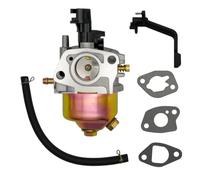 Strongthium Petrol Generator Carburetor for Honda GX160 GX200 5.5HP 6.5HP Clone Engine Fits Clarke SGS Champion Hyundai Wolf 196cc 212cc 2.2kW 2.5kW 3kW 3.5kW 4kW Generators with 3 Gaskets & Fuel Line