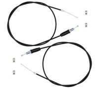Strongthium Pit Bike Throttle Cable Universal 2-Pack Accelerator Wire 110cm Sleeve 127cm Total Fits Honda GX160 GX200 Loncin G200F Stomp WPB Lifan 196cc 212cc Dirt Bike Go Kart ATV Quad