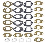 Strongthium Push Lawn Mower GCV160 Carburetor Gasket Set for Honda GCV190 HRX217 HRS216 HRB216 HRR216 HRZ216 GCV135 GSV190 Engine Power Pressure Washer 16221-883-800 16212-ZL8-000 16228-ZL8-000