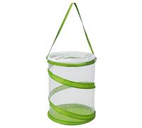 Stronrive Butterfly Cage - Clear Mesh Enclosure Pop-up errarium | Butterfly Habitat Cage See Through Easier, Mesh Cage for Caterpillars, Caterpillar Habitat