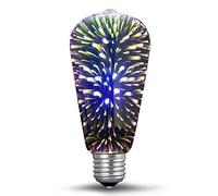 Stronrive Fire-Work Light Bulb Bulb Fire-Work Led Light Source AC85-265V E27 Decorative Light Bulb Fire-Work Moon Light Bulbs 4W Warm White Decorative Light Bulbs