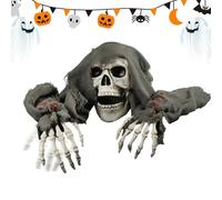 Stronrive Halloween Skeleton Decorations | Spooky Prank Festive Prop - Garden Lawn Stakes Halloween Skeletons - for Graveyard Backyard Garden Lawn Pathway Haunted Trail