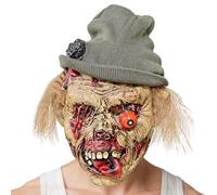Stronrive Horror Masque Creepy Mummy Latex Cosplay Headgear Prop | Halloween Costume Horror Masque for Parties Theme Parks Stage Haunted Houses Men Women