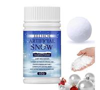 Stronrive Instant Snow Powder | Winter Instant Faux Snow Powder for Playing,Winter Artificial Snow for Decorating Trees, Corridors, Courtyard without Harm