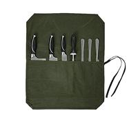 Stronrive Knives Roll Case, Multi-Purpose Knives Holder Roll Bag, Chef Knives Roll Bag, Portable Chef Knifes Cases, Knifes Pouch Holders with 7 Slots Hold Home Kitchen KnifesTools