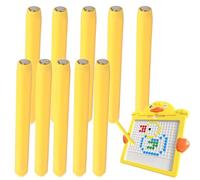 Stronrive Magnetic Toy Pen | 10 Pack Portable Replacement Magnetic Pen,Magnetic Board Pen, Magnet Replacement Pens for Kids, Boys, Girls, Writing Board, Sketch Pad