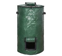 Stronrive Outdoor Compost Bin,Collapsible Yard Waste Containers - Environmental Compost Bag With Handles Garden Waste Bin Homemade Ferment PE Bag, Lawn Garden Bags