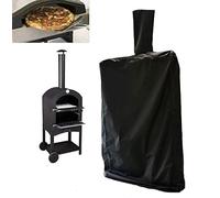 Stronrive Pizza Oven, Outdoor Waterproof Protective 210D Heavy Duty Protective Waterproof Dustproof Weather Resistant Pizza Oven BBQ Rain For Wood-Fired Cha Rcoal Fired Pizza Oven Bread