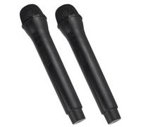 Stronrive Pretend Microphone,Stage Mic Toy Set Stage Mic Toy Pretend - Simulation Toy Microphone, Realistic News Fake Microphone Props, for Birthday