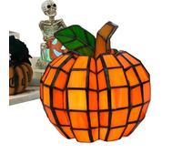 Stronrive Pumpkins Night Light | Autumn Decoration Pumpkin Decorative Figures with LED Lights - Illuminated Figurine Lamps for Indoor Outdoor Tabletop Bedroom Home Thanksgiving Bathroom Hallway