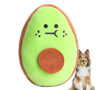 Stronrive Puppy Teething Toys Plush,Mini Cartoon Plush Pet Toys Bite Resistant Funny Avocado Dog Squeaky Toy - Pet Supply Dog for Interactive Activity Chew Fetch Toy