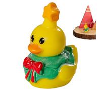 Stronrive Small Ducks,Holiday Mini Resin Ducks | Desk Decor Animals Ornament for Collection Cake Decoration Bathroom Landscape Decoration