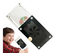 Stronrive Toddler Activity Board, Graphics Transformation Magic Board, Magic Wooden Activity Toys Sensory Play for Kids Boys Girls Travel Entertainment Exploration Learning Fun