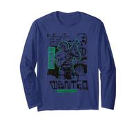 Strontium-90 Search Destroy Wanted Poster 2000 AD Comic Long Sleeve T-Shirt