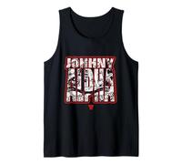 Strontium Dog Johnny Alpha Red Text 2000 AD Comic Tank Top