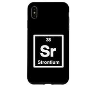 Strontium - Sr, Periodic Table of Elements Science Gifts Case for iPhone XS Max