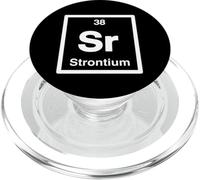 Strontium - Sr, Periodic Table of Elements Science Gifts PopSockets PopGrip for MagSafe