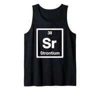 Strontium - Sr, Periodic Table of Elements Science Gifts Tank Top