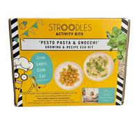 Stroodles Eco Tableware ‘Pesto Pasta and Gnocchi’, Growing and Recipe Eco-kit