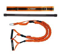 Stroops Slastix Dual Resistance Bands Training Kit - Complete Resistance Band Set for Strength, Mobility & Full-Body Workout | 90 System Spine Strap
