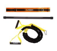 Stroops Slastix Dual Resistance Bands Training Kit - Complete Resistance Band Set for Strength, Mobility & Full-Body Workout | 90 System Spine Strap