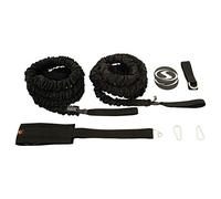 Stroops Son of The Beast Resistance Bands Battle Ropes Set for Body Workout | Pro Kit Includes Two Elastic Training Ropes with Power Pull Belt, Anchors, Carabiners & Agility Dots for Versatile Training
