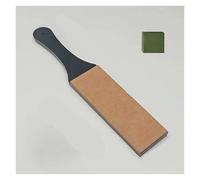 strop for sharpening Genuine Leather Straight Razor Folding Knife Sharpening Shave Belt Polishing And Paste for Barber Folding Knives Sharpening and Polishing(32CM SET E)