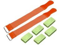 strop for sharpening Straight Razor Strop Leather Sharpening Strap Barber With Polishing Compound for Barber Folding Knives Sharpening and Polishing(Leather 2 compoundB5)