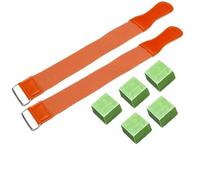 strop for sharpening Straight Razor Strop Leather Sharpening Strap With Polishing Compound for Barber Folding Knives Sharpening and Polishing(Leather 2 compoundA5)