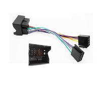 Strpump Quadlock Car Radio Stereo Wiring ISO Harness Adapter Cable 12V to Compatible for BMW Audi Volkswagen Seat Benz Opel Skoda Ford Benz