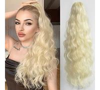 StrRid - 【Easy and Quick to Use】The ponytail extension with clip is very easy to use.Open the claw comb on the top of the ponytail and fix the extension of the ponytail