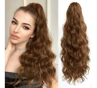 StrRid - 【Quick and Easy to Use】Clip ponytail extension is very easy to use.Open the claw comb on the top of the ponytail and fix the extension of the ponytail