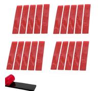 strrng 20 Pack Number Plate Sticky Pads,Double Sided Adhesive Number Plate Stickers,Waterproof and Heat Registration Plates Sticky Pads,Car Numbers Plates Adhesive Pad,for Car Interior Decoration