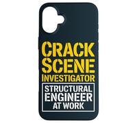Structural Engineer Crew Funny Engineering Case for iPhone 16 Plus