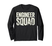 Structural Engineer Crew Site Engineering Long Sleeve T-Shirt