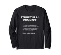Structural Engineer - Funny Dictionary Definition Long Sleeve T-Shirt